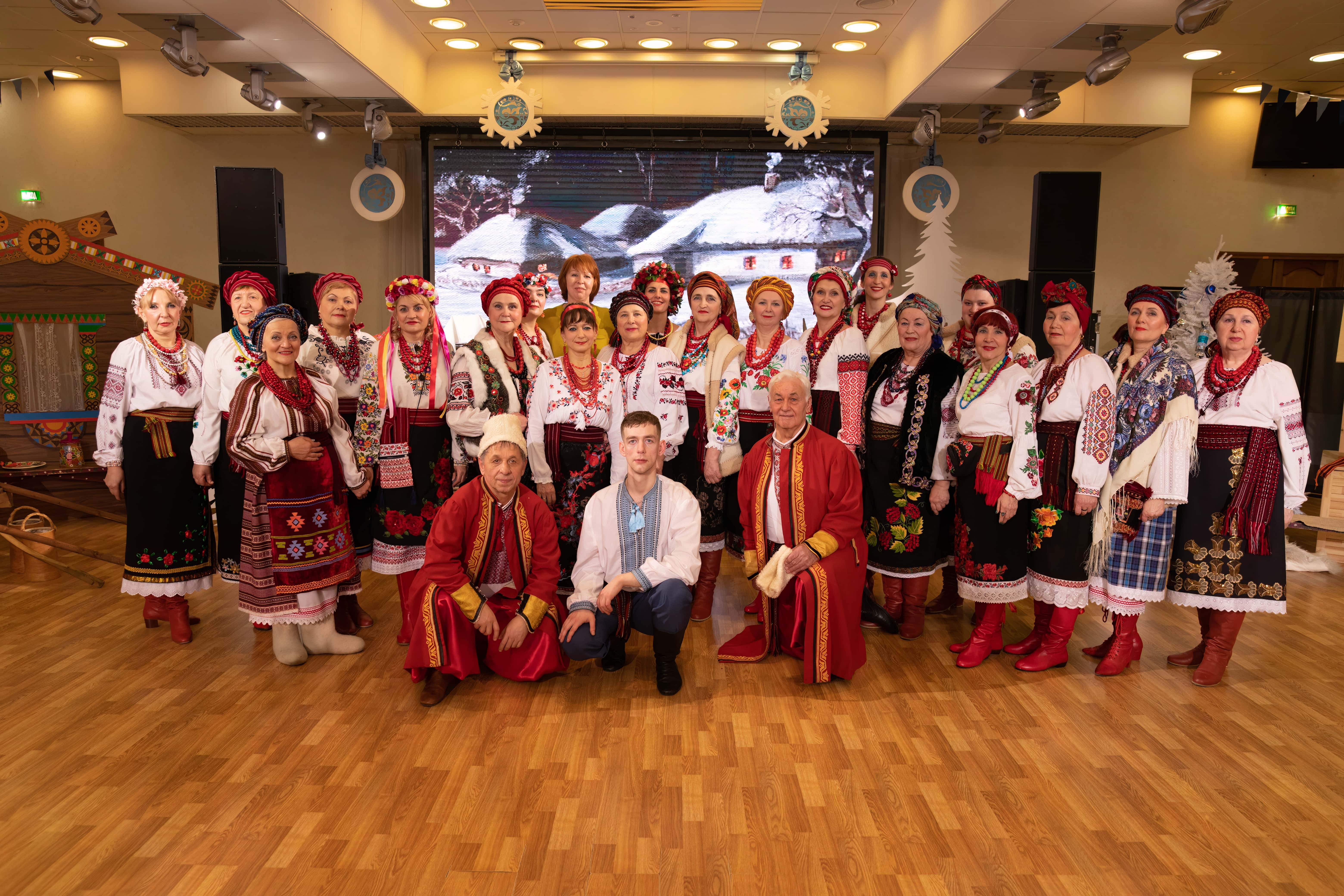 Концерт "Крещенские посиделки" хора украинской песни "Джерела",19.01.25. Фото: А. Кучерук