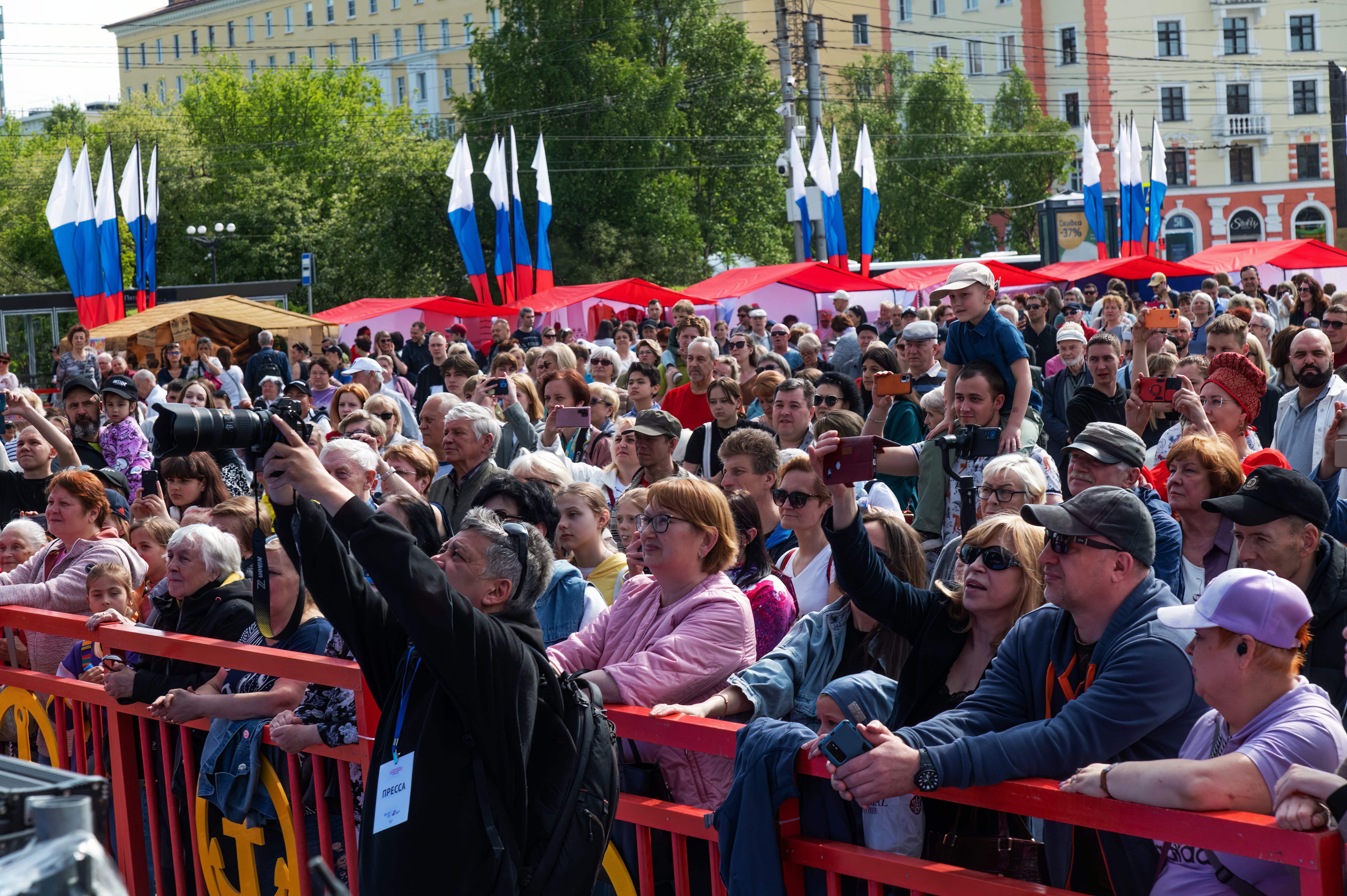 12.06.23- Этнодефиле в рамках концерта Дню России- Фото Е. Коваленко